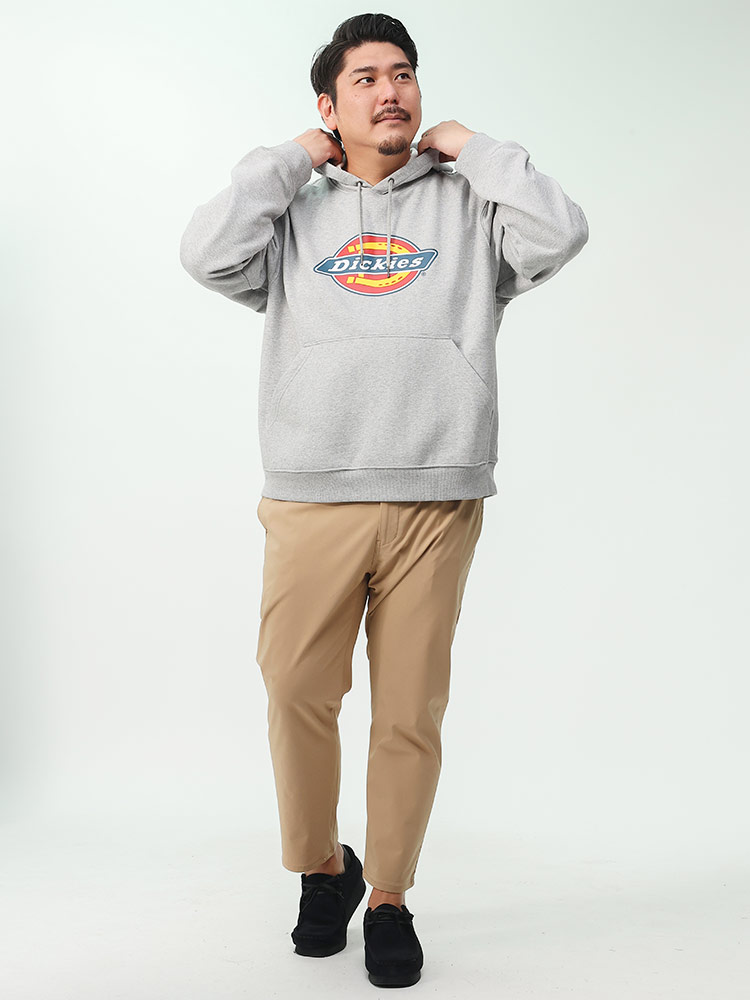 裏起毛 ロゴプリント プルオーバー パーカー (Dickies) ディッキーズ