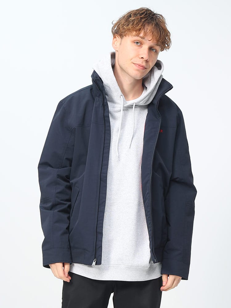 TOMMY HILFIGER (トミーヒルフィガー) 撥水 フード収納 フルジップ ジャケット