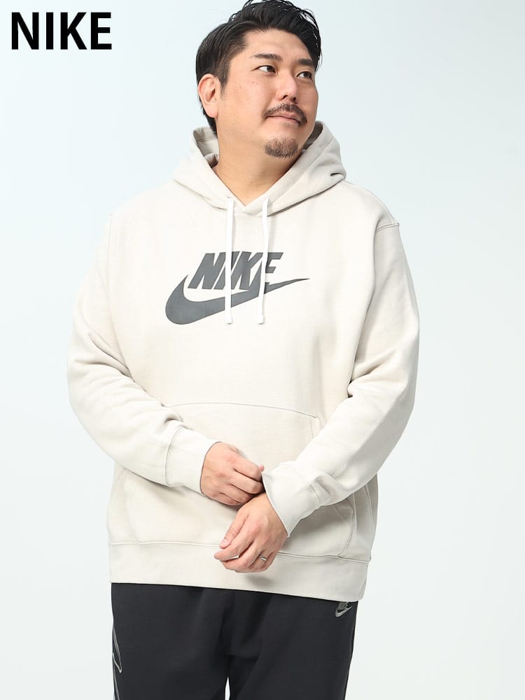 ロゴ プリント プルオーバー パーカー CLUB HOODIE PO スウェット トップス  (NIKE) ナイキ 大きいサイズ メンズ 
