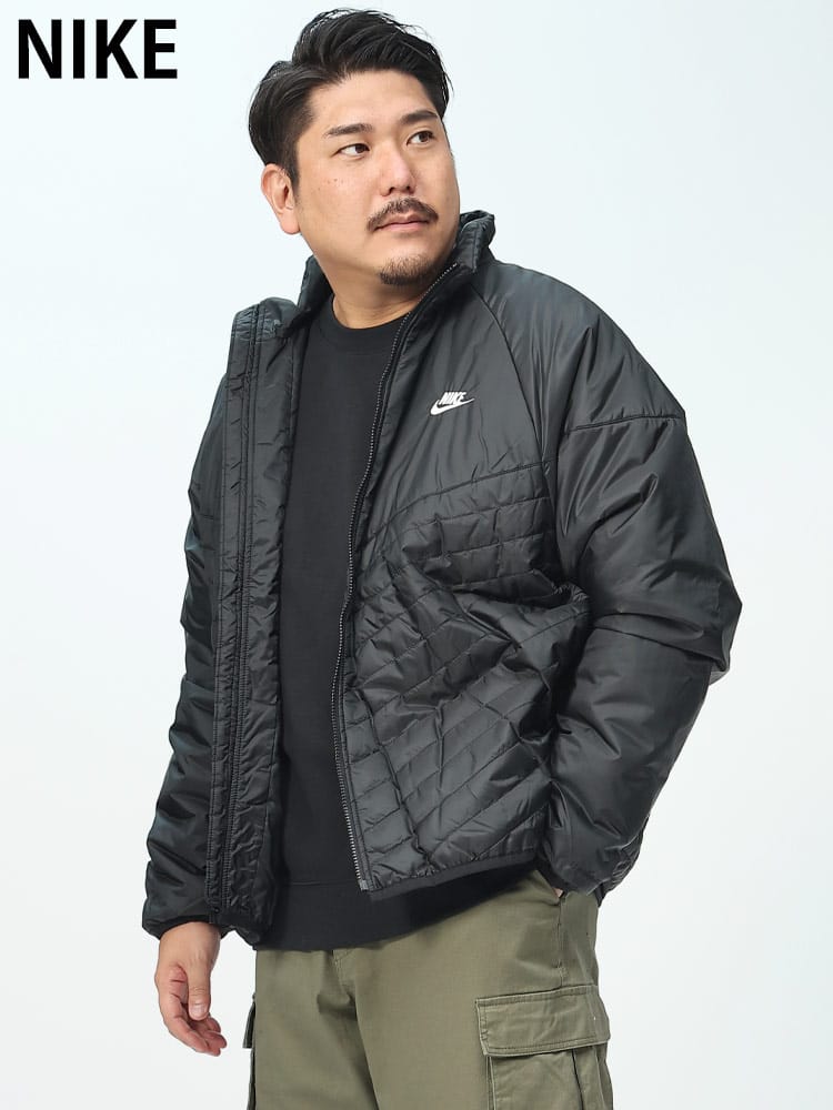 Therma-FIT MIDWEIGHT PUFFER 中綿 ジャケット　アウター 耐風 耐水 (NIKE) ナイキ 大きいサイズ メンズ 