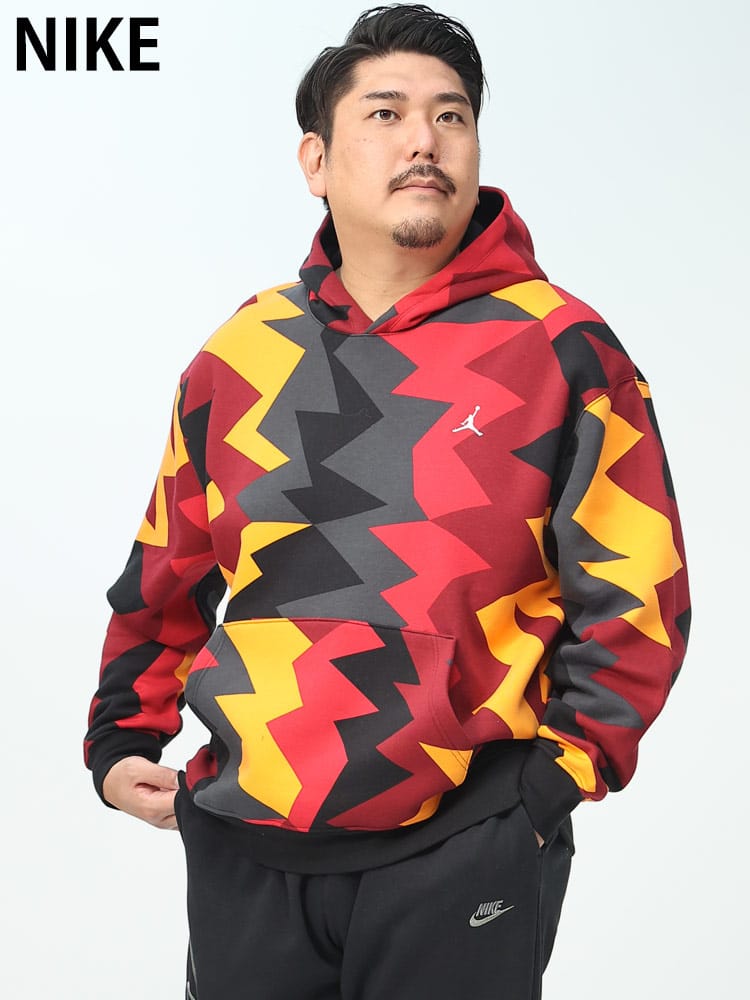 Jordan Flight MVP Fleece Hoodie 総柄 プリント プルオーバー 