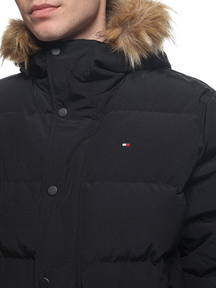 TOMMY HILFIGER (トミーヒルフィガー) ファーフード フルジップ 中綿