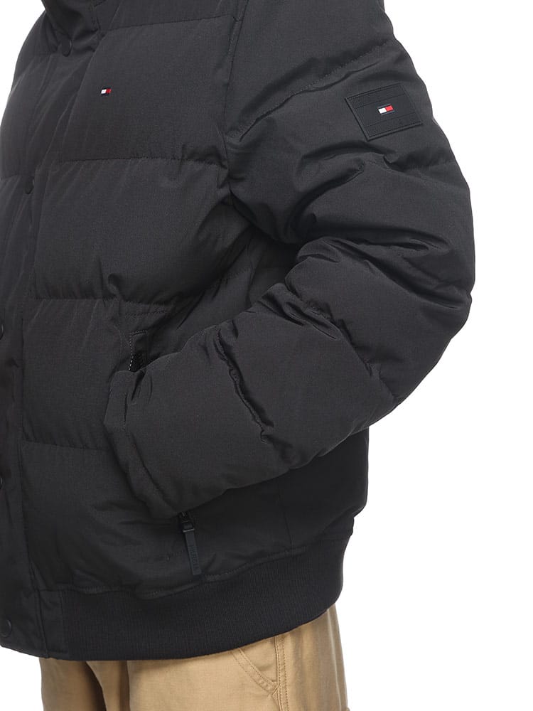 TOMMY HILFIGER (トミーヒルフィガー) ファーフード フルジップ 中綿 