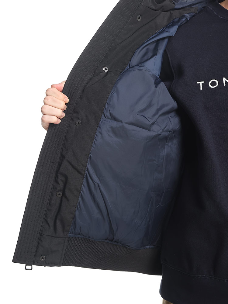 TOMMY HILFIGER (トミーヒルフィガー) ファーフード フルジップ 中綿