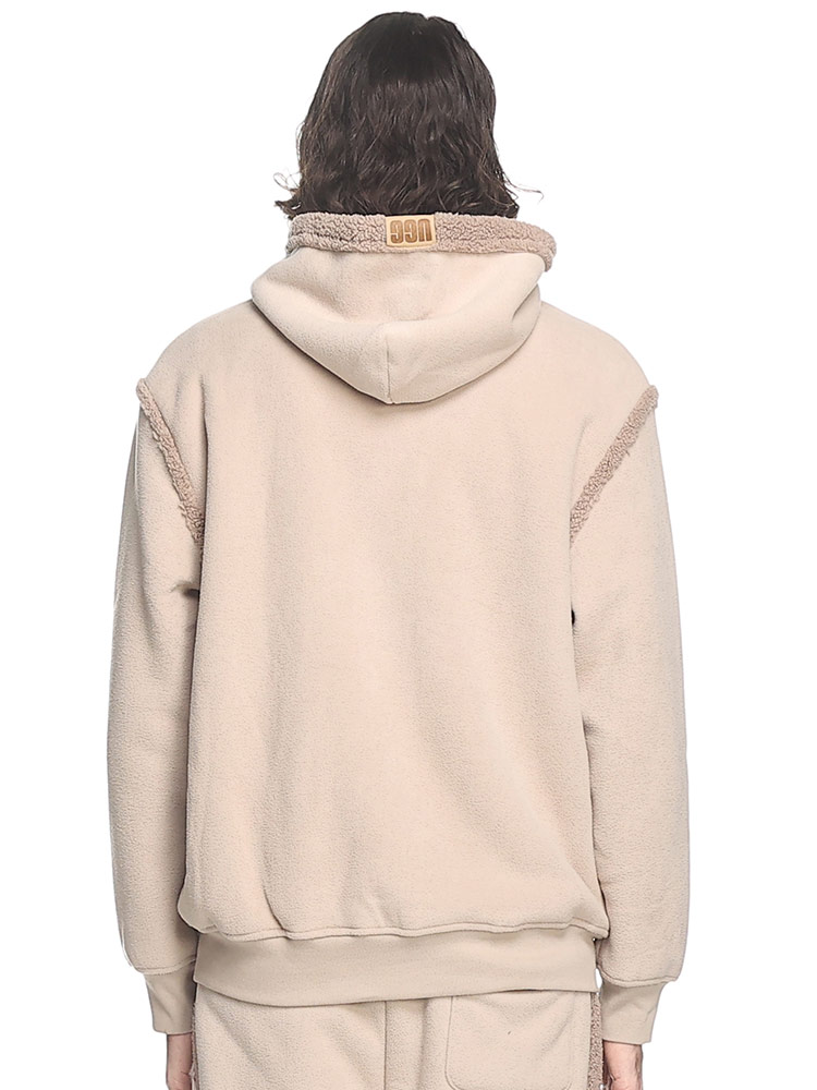 UGG (アグ) 裏ボア フリース プルオーバー パーカー Evren Bonded Fleece Hoodie UGG【サカゼン公式通販】