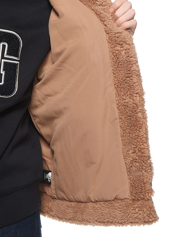 UGG (アグ) ボア ポケット ジャケット Janson Sherpa Trucker Jacket