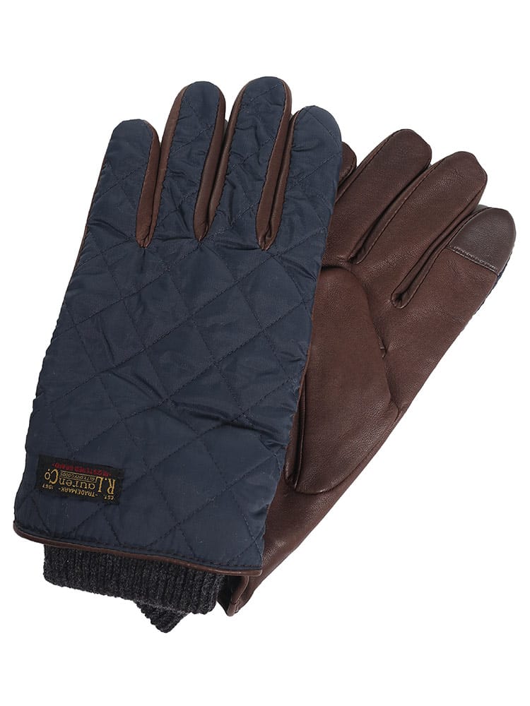 POLO RALPH LAUREN (ポロラルフローレン) キルティング×羊革 裏起毛 手袋 RLPG0078F3 ブランド メンズ 男性 レザー