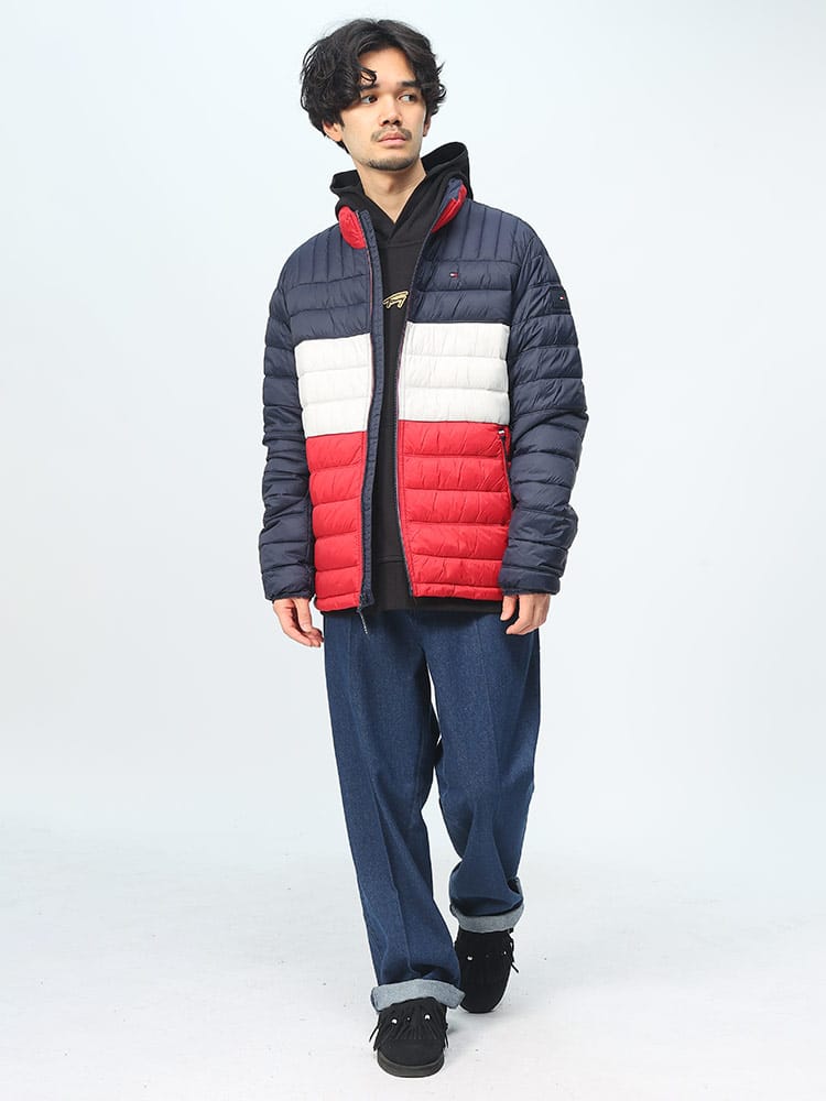 TOMMY HILFIGER (トミーヒルフィガー) パッカブル トリコロール 