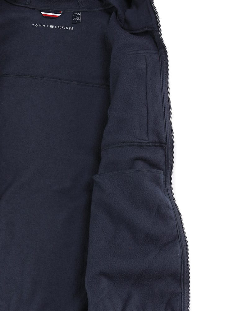 TOMMY HILFIGER (トミーヒルフィガー) ワンポイント フルジップ 
