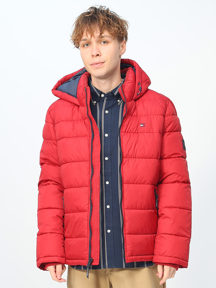 TOMMY HILFIGER (トミーヒルフィガー) フード フルジップ 中綿 ジャケット