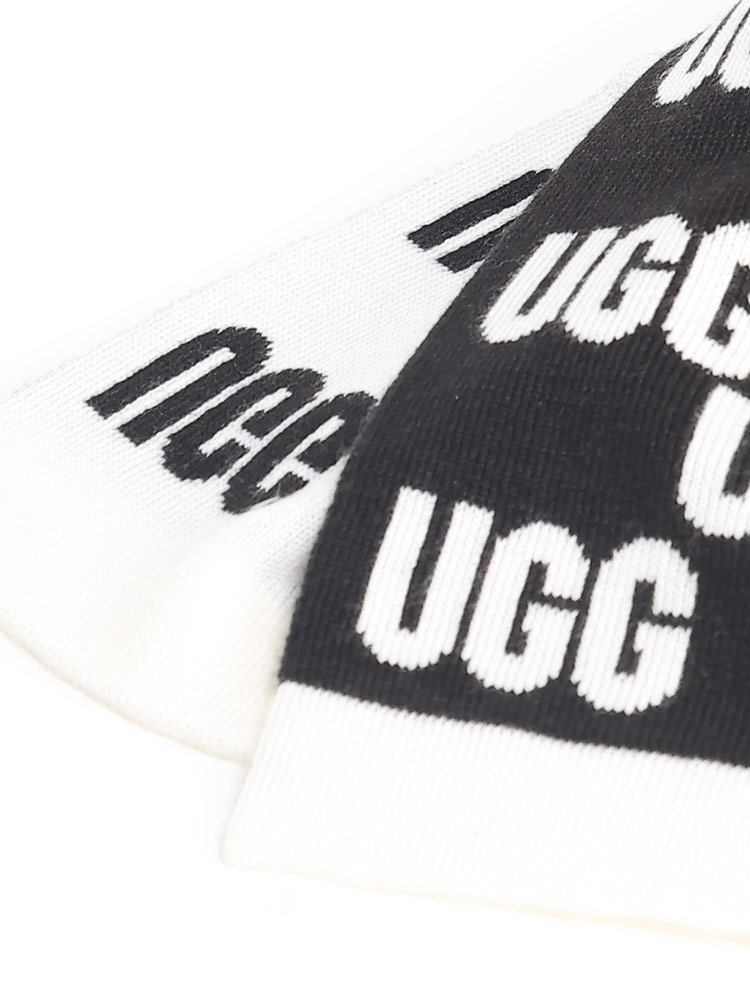 UGG (アグ) 総柄ロゴ マフラー UGGL22665 ブランド レディース