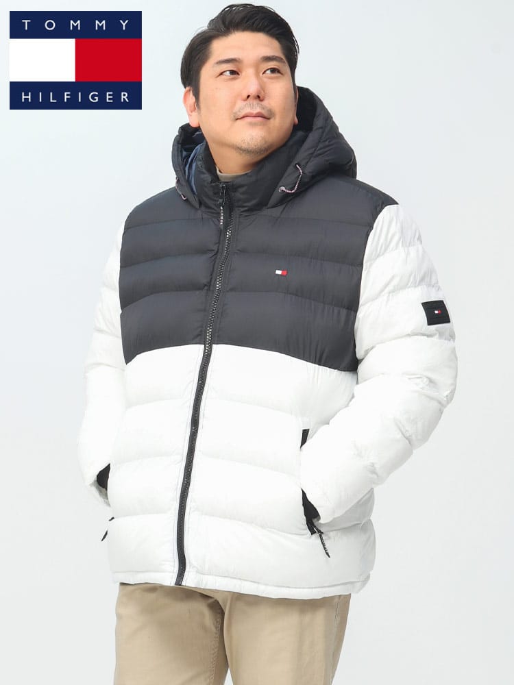 TOMMY HILFIGER トミーヒルフィガー 中綿ジャケット ブランド アウター ブルゾン パーカー アメカジ 大きいサイズ メンズ