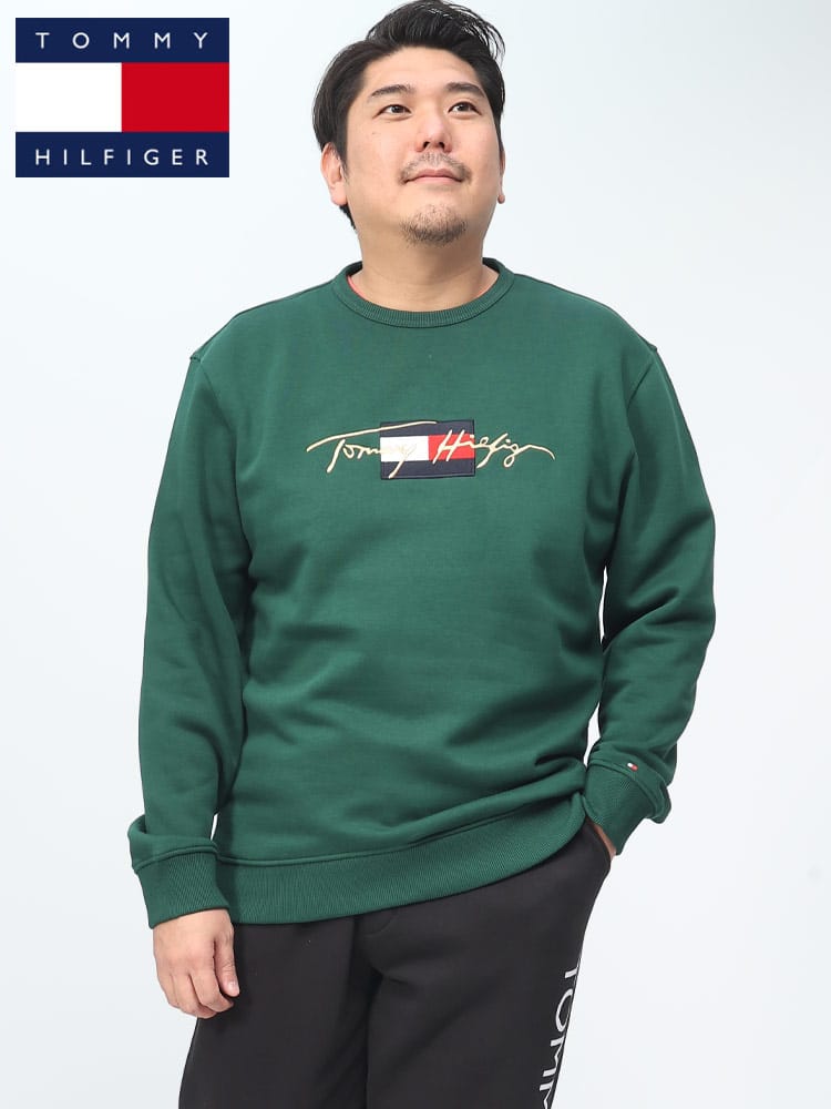 TOMMY HILFIGER トミーヒルフィガー トレーナー ロゴ刺繍 トップス 