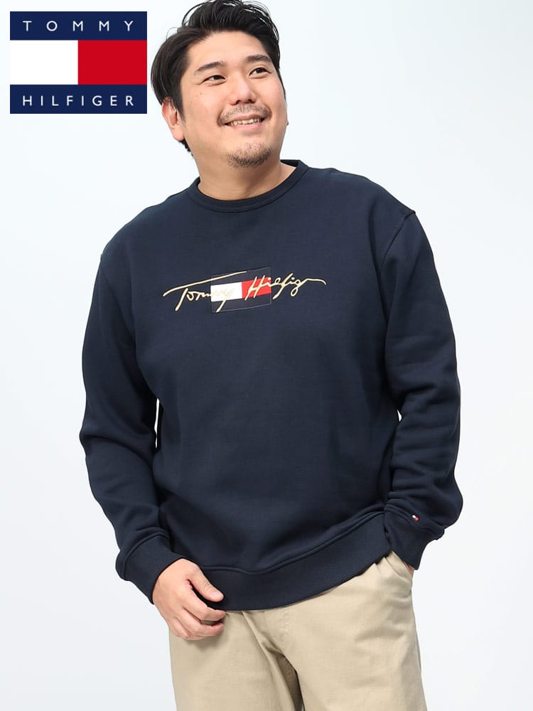 TOMMY HILFIGER トミーヒルフィガー トレーナー ロゴ刺繍 トップス 