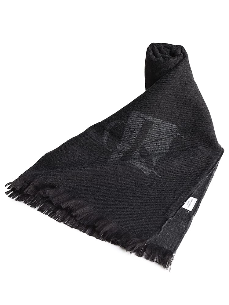 【オンラインストア限定】 Calvin Klein (カルバンクライン) ロゴ マフラー CK200328 ブランド メンズ 男性 ストール
