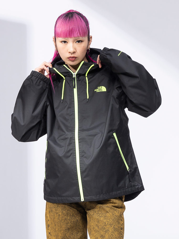 THE NORTH FACE (ザ ノースフェイス) プリント フルジップ パーカー DRYVENT NOVELTY TNF RAIN HOODIE