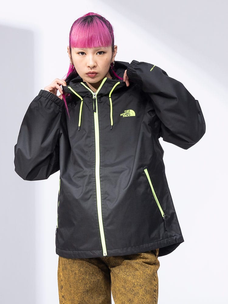 THE NORTH FACE (ザ ノースフェイス) プリント フルジップ パーカー 