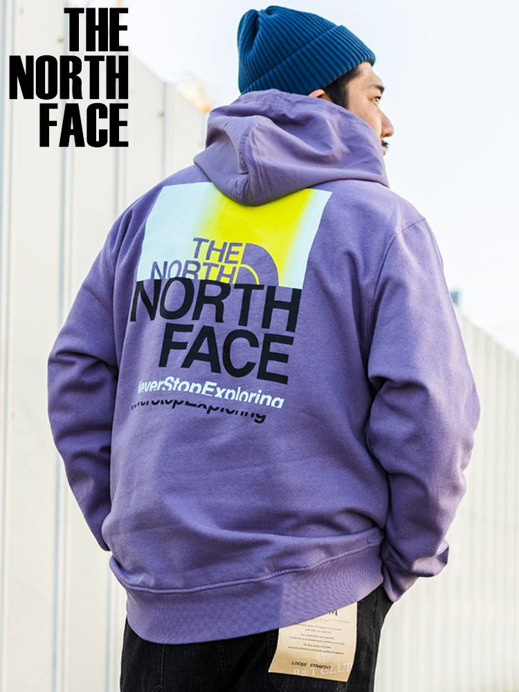 THE NORTH FACE ザ ノースフェイス パーカー バックプリント ロゴ 