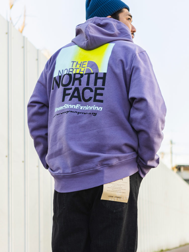 THE NORTH FACE ザ ノースフェイス パーカー バックプリント ロゴ 