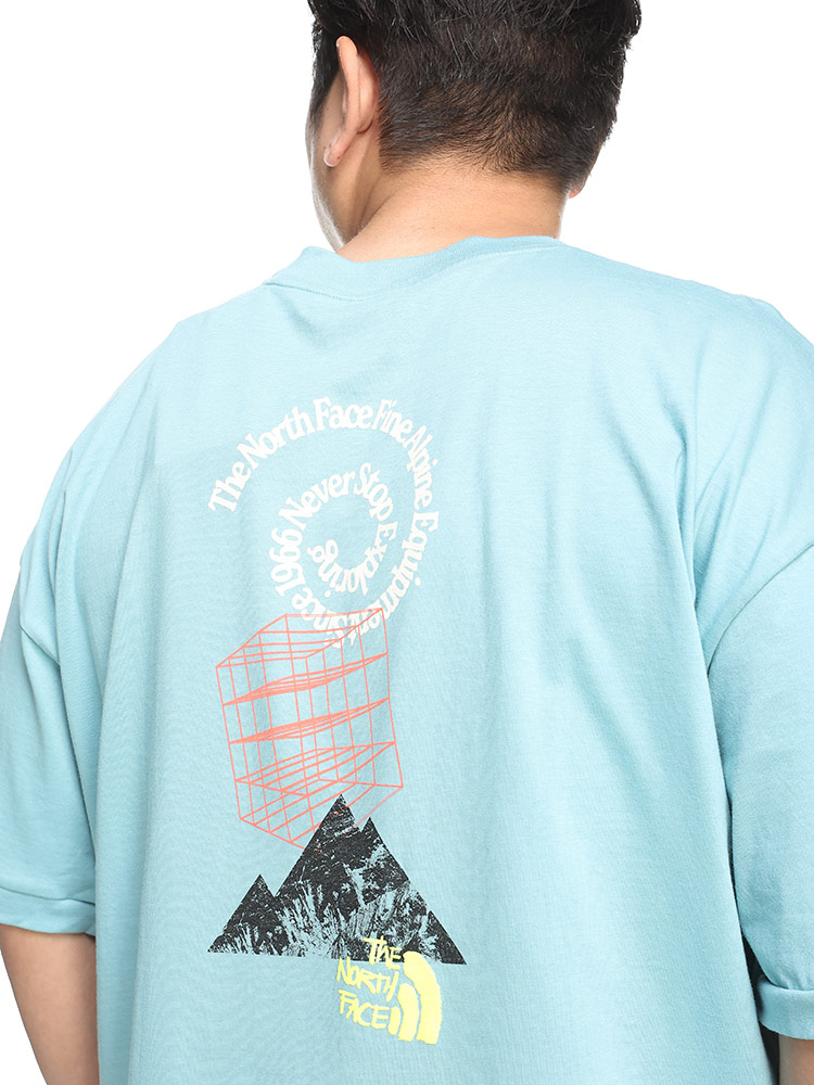 THE NORTH FACE ザ ノースフェイス 半袖 Ｔシャツ MOUNTAIN TEE グラフィックロゴ クルーネッ |  大きいサイズの服【サカゼン公式通販】