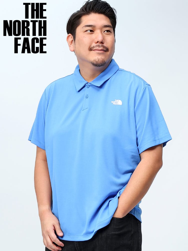 THE NORTH FACE ザ ノースフェイス 半袖 ポロシャツ ワンダーポロ WANDER POLO ストレッチ ロゴプリントゴルフ スポーツ 大きいサイズ メンズ ブランド