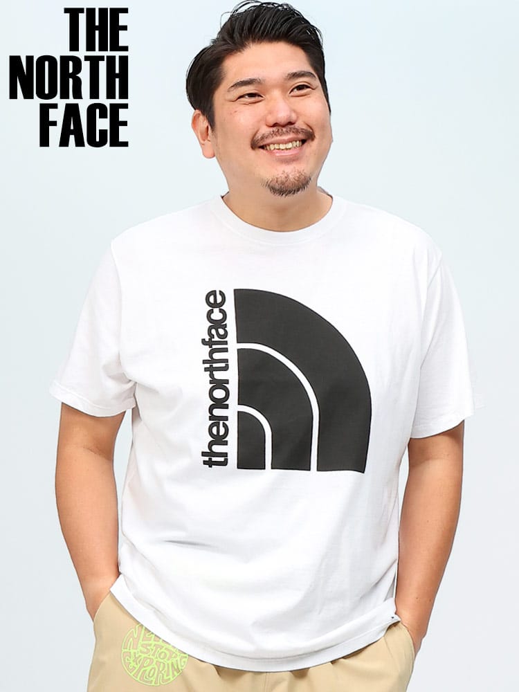 THE NORTH FACE ザ ノースフェイス 半袖 Ｔシャツ ハーフドームロゴプリント クルーネック JUMBO HALF DOME TEE 大きいサイズ メンズ ブランド