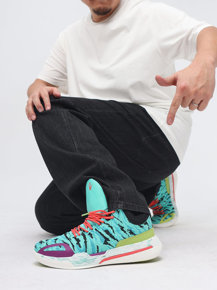 Crossover Culture クロスオーバーカルチャー バスケ シューズ スポーツ コーティングメッシュ 3Dニットアッパー スニーカー Kayo カヨ 大きいサイズ メンズ 靴
