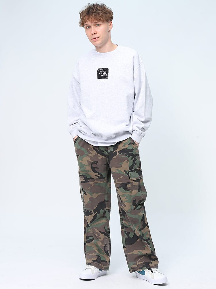 XLARGE (エクストララージ) ロゴ刺繍 クルーネック トレーナー M L 1XL 