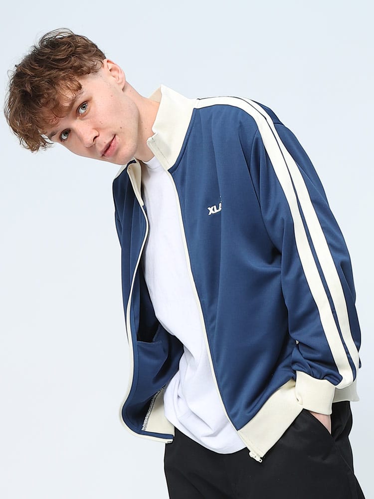 XLARGE (エクストララージ) バックプリント フルジップ トラック 
