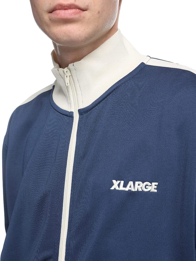 XLARGE (エクストララージ) バックプリント フルジップ トラック 