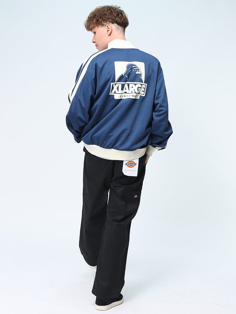 XLARGE (エクストララージ) バックプリント フルジップ トラック 