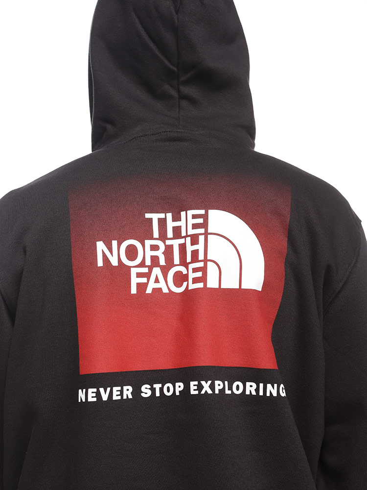 THE NORTH FACE (ザ ノースフェイス) 裏起毛 BOXバックプリント プルオーバー パーカー M BOX 【サカゼン公式通販】