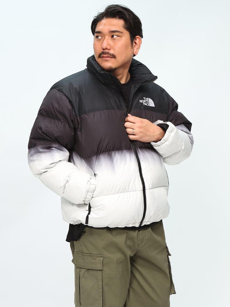 ダウンジャケット フード収納 700フィルパワー メンズ '96 ヌプシ M 96 NUPTSE DIP DYE JackeT NF0A84QWMD22 大きいサイズ メンズ