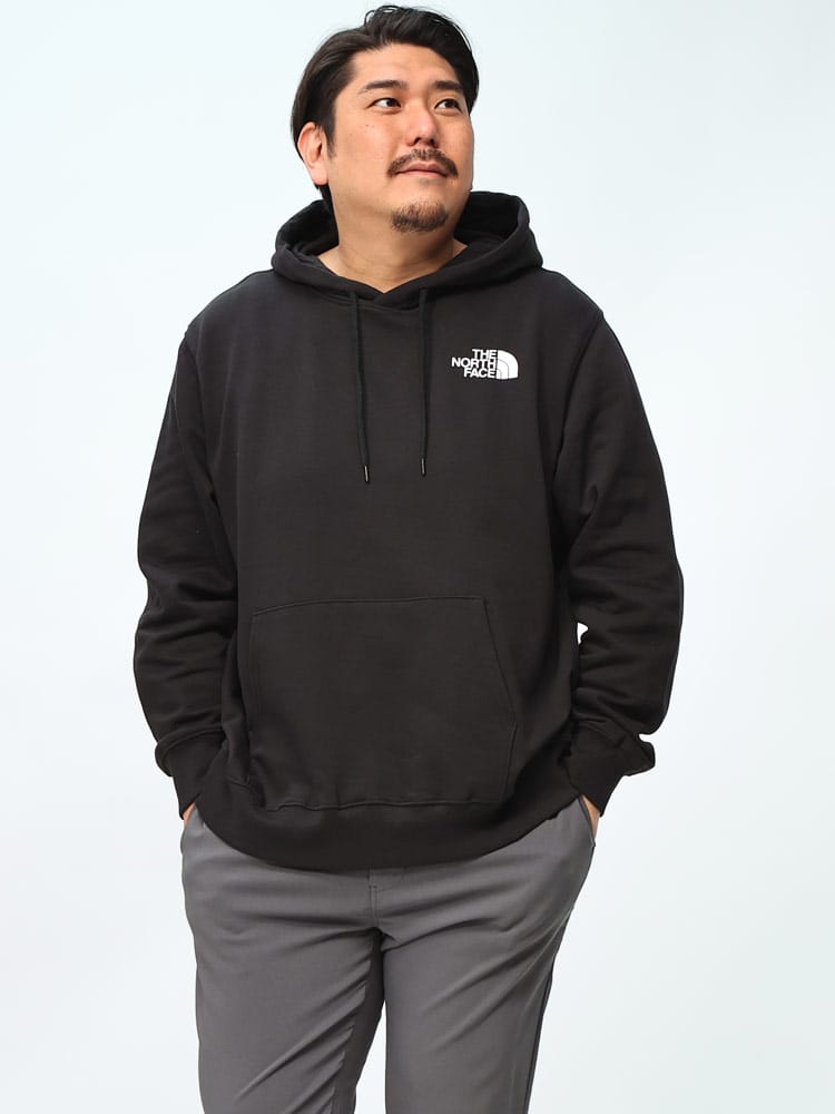 パーカー 裏起毛 バックロゴ プルオーバー パーカー トップス トレーナー プルオーバー 起毛 大きいサイズ メンズ