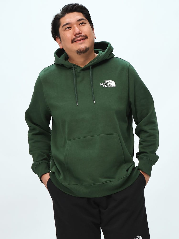 パーカー 裏起毛 バックロゴ プルオーバー パーカー トップス トレーナー プルオーバー 起毛 大きいサイズ メンズ