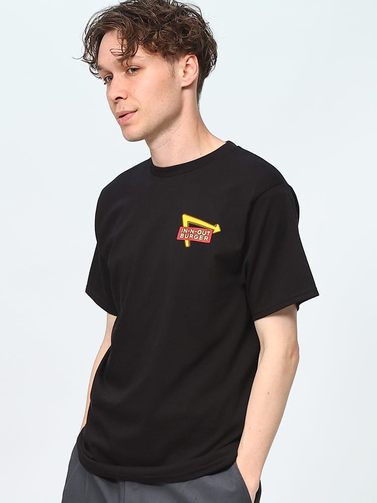 In-N-Out Burger (インアウトバーガー) 2024 75TH ANNIVERSARY クルーネック 半袖 Tシャツ