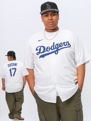 レプリカユニフォーム NIKE×MLB ドジャース 大谷翔平 トップス 半袖 大きいサイズ メンズ