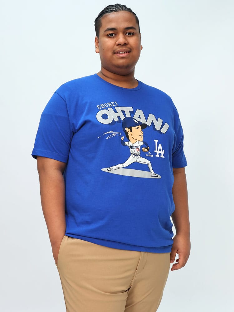半袖 Tシャツ 大谷翔平 ロサンゼルス ドジャース ピッチング クルー 