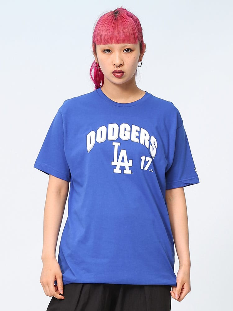 NEW ERA (ニューエラ) NEW ERA×MLB ドジャース 大谷翔平プリント 半袖 Tシャツ 14357874