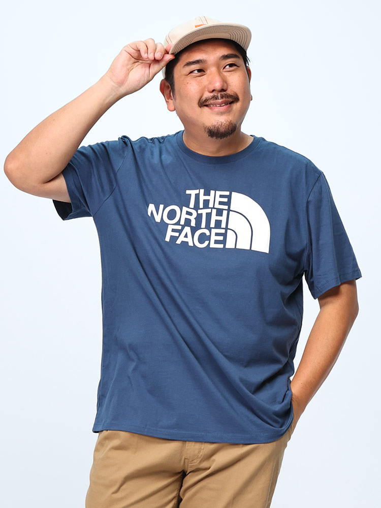 半袖 Tシャツ ロゴプリント クルーネック Half Dome Tee トップス コットン 春 夏 大きいサイズ メンズ