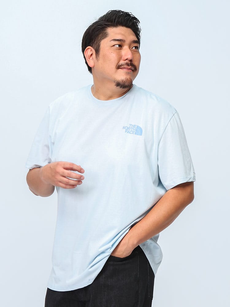 半袖 Tシャツ バックプリント クルーネック Places We Love Tee トップス コットン 春 夏 大きいサイズ メンズ