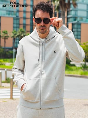 POLO RALPH LAUREN (ポロラルフローレン) ワンポイント フルジップ パーカー RL710888282 メンズ