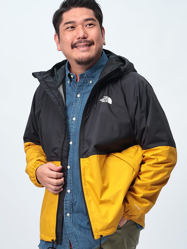 ウィンドブレーカー ナイロン フルジップ ウィンドブレーカー DRYVENT ANTRA RAIN HOODIE アウター ジャケット ブルゾン パーカー レインパーカー 大きいサイズ メンズ