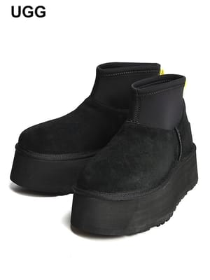 UGG (アグ) ショート ブーツ Classic Mini Dipper UGGL1168170 レディース