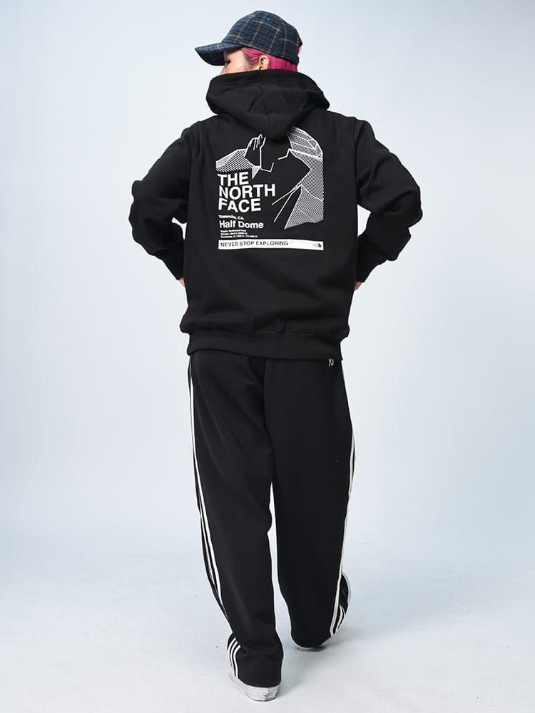THE NORTH FACE (ザ ノースフェイス) 裏起毛 バックロゴ プルオーバー 