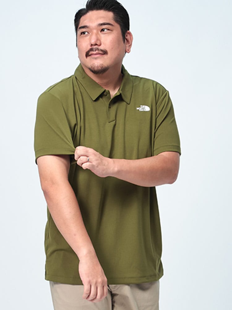半袖 ポロシャツ ドライ ワンポイント  WANDER POLO トップス スポーツ 襟付き 大きいサイズ メンズ