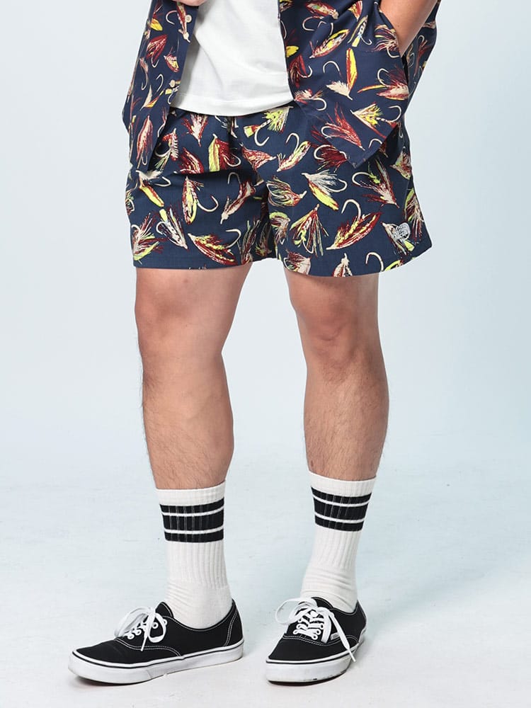 ショートパンツ ドライ 総柄 CLASS PATHFINDER PULL-ON SHORT ボトムス ショーツ ボードショーツ 春夏 大きいサイズ メンズ
