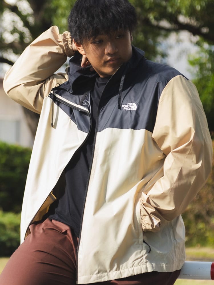 サイクロンジャケット ロゴ刺繍  MEN'S CYCLONE JACKET3 WINDWALL  アウター ウィンドブレーカー ライトアウター 大きいサイズ メンズ