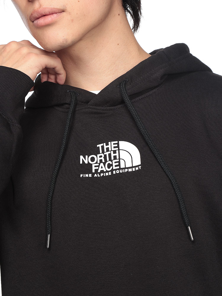 THE NORTH FACE (ザ ノースフェイス) 裏起毛 ロゴプリント プルオーバー パーカー FINE ALPIN【サカゼン公式通販】