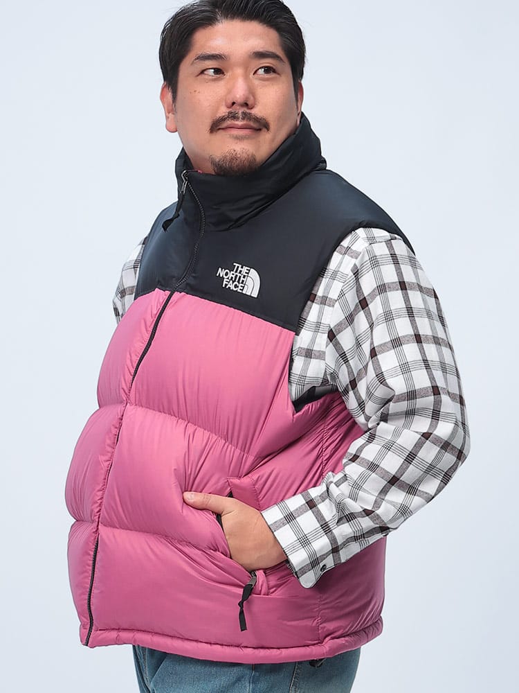 ダウンベスト フード収納 700フィルパワー M 1996 RETRO NUPTSE VEST アウター 防寒 アウトドア レジャー 大きいサイズ メンズ